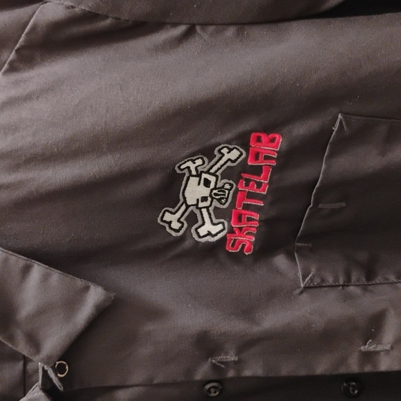 Skate Lab  dickies button up work shirt new no tags given when bought at the Lab - Picture 8 of 11